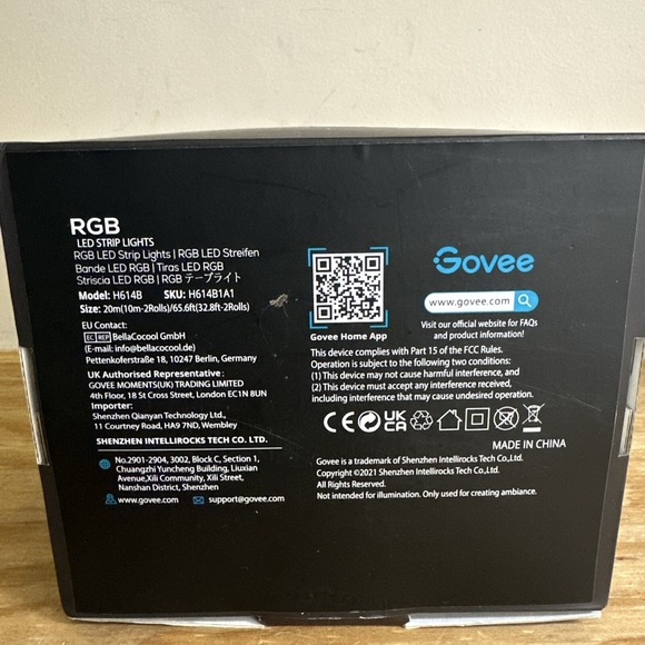Govee RGB Led Strip Light H614B 16.4 Ft X2= 32.8 Ft - Picture 3 of 5
